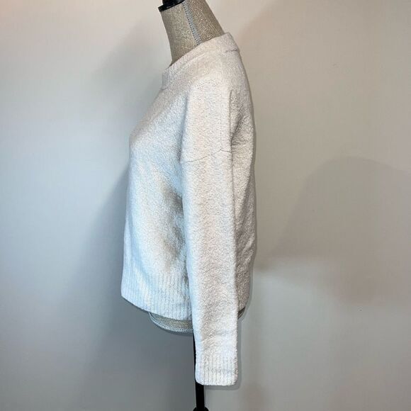 Madewell Boucle Wool Blend Beachdell Pullover Cream Sweater Cream Sz Womens S - Picture 7 of 11